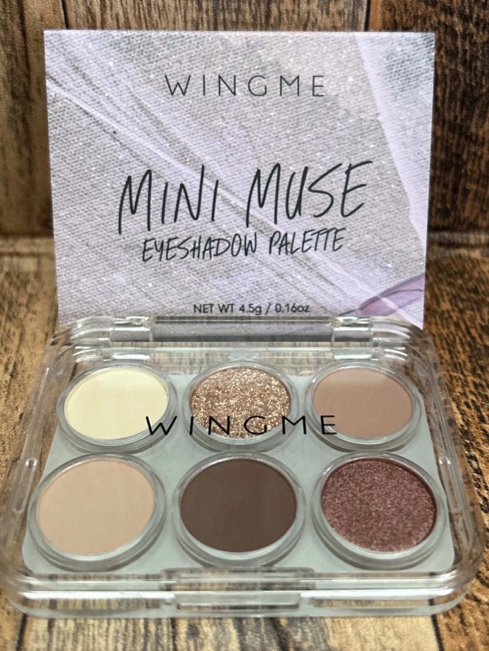 Wing me Mini Muse Eyeshadow Palette Viral TikTok Neutral Makeup Palette NWT